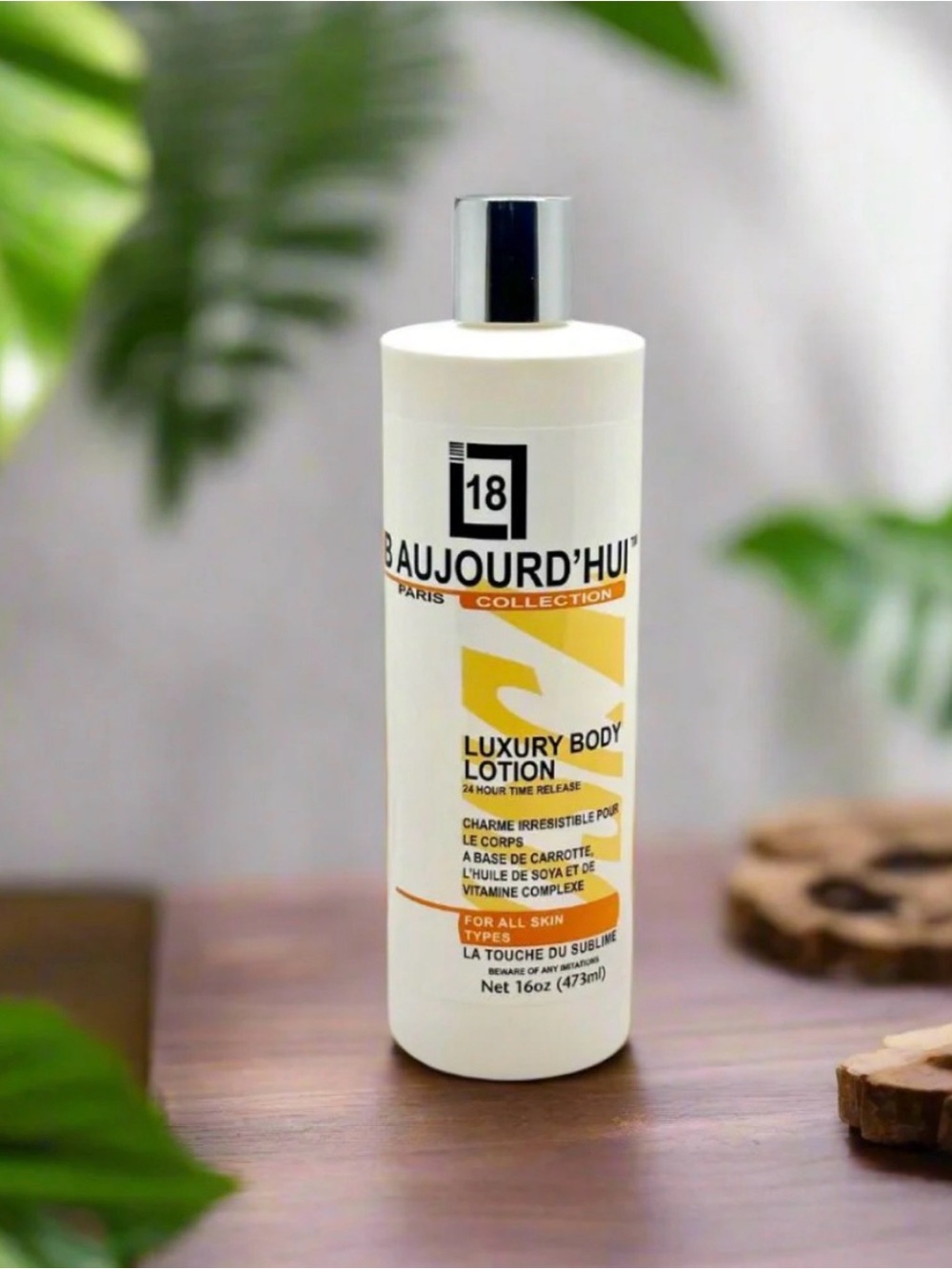 18AUJOURD'HUI Luxury Body Lotion - White & Yellow
